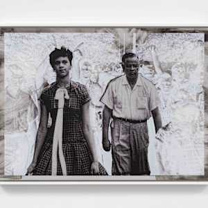 What Happened On That Day Really Set Me on a Path (Black and White) by Hank Willis Thomas, Image 1.