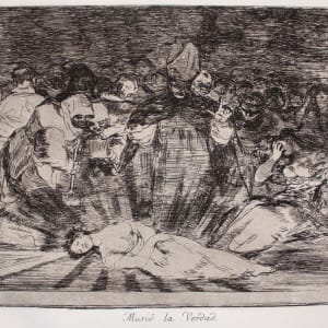 Murió La Verdad by Francisco de Goya