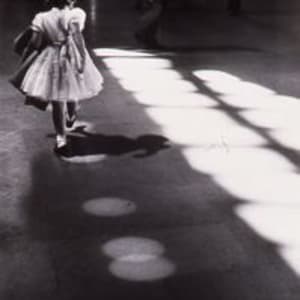 Young Girl, Penn Station, N.Y.C. by Louis Stettner