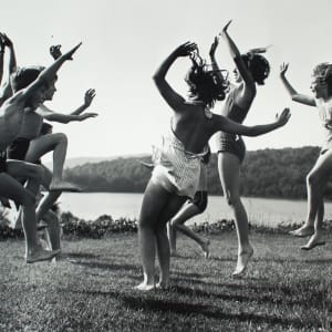 Children Dancing by Lake by Barbara Morgan, Image 1.