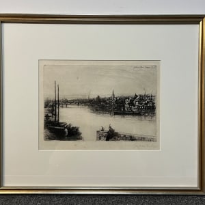 Battersea Reach by Francis Seymour Haden 