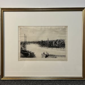 Battersea Reach by Francis Seymour Haden 