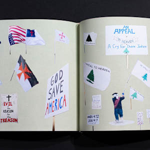 Flags, Placards, and Illicit Climbers of the Capitol Insurrection (January 6, 2021) by Tyler Starr 