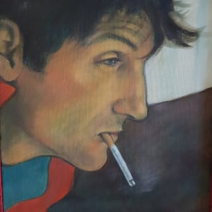 Man Smoking by Tessa Thonett