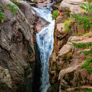 Chasm Falls, Afternoon #2 by Rodney Buxton