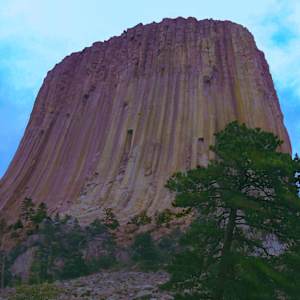 Devils Tower #4 Late Summer by Rodney Buxton