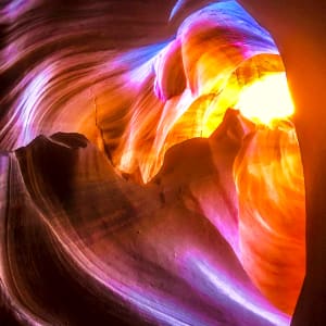 Heart of the Upper Antelope Canyon Morning #2 by Rodney Buxton