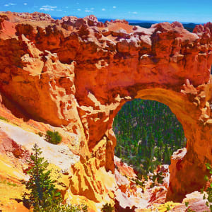 Natural Bridge, Bryce Canyon Early Afternoon by Rodney Buxton