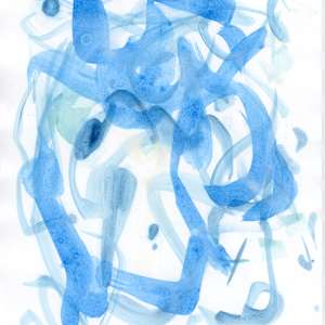 Blue Manifestation Quintet 4 by Sherri Silverman