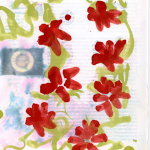 silver linings 15: a garden came forth, like jewels by Sherri Silverman