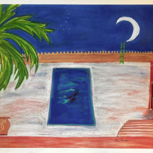 Swimming to the Moon 3 by Sherri Silverman
