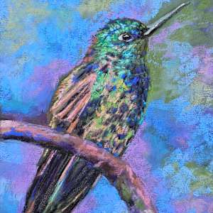 Emerald Hummingbird by HEIDI KIDD