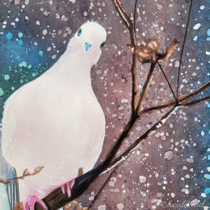 Peace Dove by HEIDI KIDD  Image: Zoomed in Detail