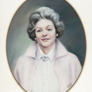 Portrait of Mary Morton Parsons by Frank S. Rowley