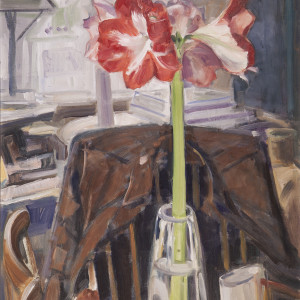 Red Amaryllis by Richard Crozier