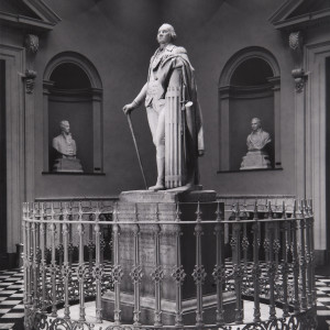 Statue of Washington by Jean-Antoine Houdon by Louis Adolph Homeier