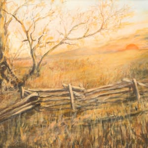 Pasture at Sunset by Bob Bailey