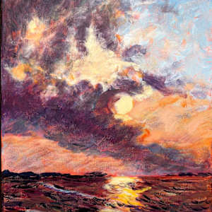 Sunset at Little Bay by Ellen Wakefield