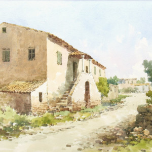 Scenes from Corfu I by Unknown Artist