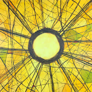 Stickwork Oculus (Gold) 36.072486N 79.101936W by Thomas Stevens, Image 1.