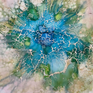 Hydrangea Blast by Deborah Llewellyn  Image: detail
