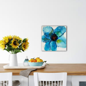 Poppy Blue by Deborah Llewellyn  Image: Virtual Installation