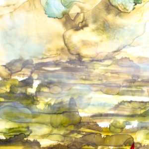 Lingering Late Light at #6 by Deborah Llewellyn  Image: detail