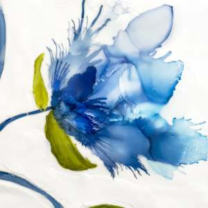 Silky Blue by Deborah Llewellyn  Image: Detail
