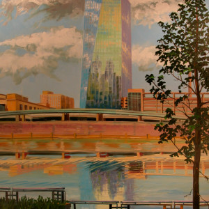 Cira Center Morning by Elaine Lisle