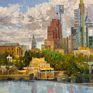 Skyline Clouds by Elaine Lisle