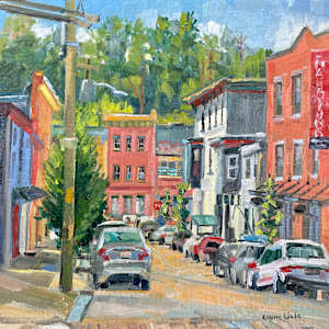 Noon on Grape Street by Elaine Lisle