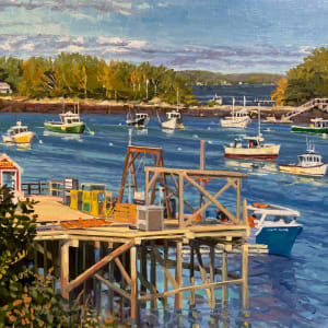 Lobster Delivery Cundy Harbor by Elaine Lisle