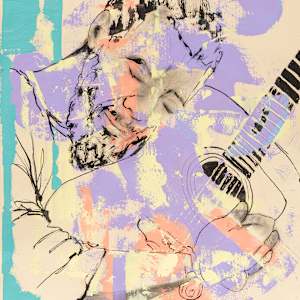 Richie Havens, Quick Draw Series by Al Moretti