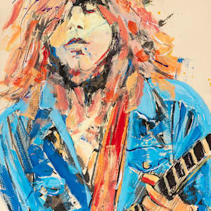 Terry Kath, Chicago ~ Quick Draw Series by Al Moretti