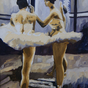 Ballet Studio Session by Marjory Sime