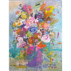 Winter Garden by Teresa Cline Art