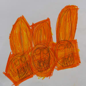 Three pumpkins by Anna Price