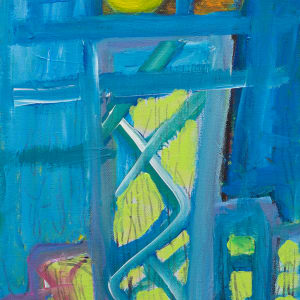 Blue Golden Gate by Jeff Haines