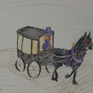 Horse with Carriage by Kirby Faine, Image 6.