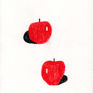 Two Red Apples by Reed Feshbach, Image 12.