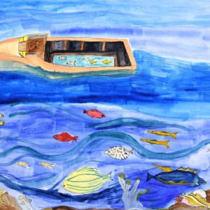 Glass Bottom Boat by Robert Lacey