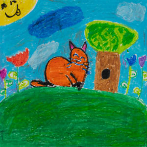 Top Hill cat by Shermae Randle