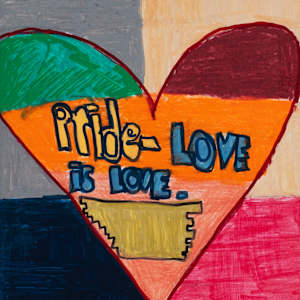 Pride Love is Love by Zoe Epstein