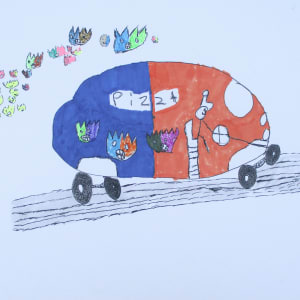 Pizza Delivery by Trey Buder