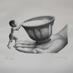 Niño tomando Atole by Alberto Cruz, Image 1.