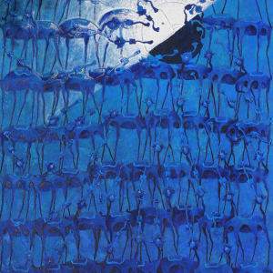 Cuarto Menguante - Serie Fantasía de Luz by ROLANDO ROJAS 