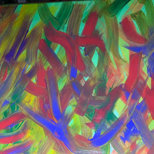 Crazy Night In September by Art By Uncle Paul 