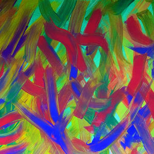 Crazy Night In September by Art By Uncle Paul 