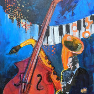 Saxophone by Jillian Goldberg