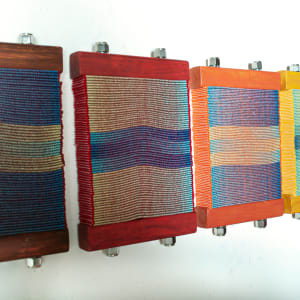 Chromatic Book Blocks-Warm by Susan Hensel